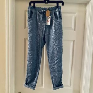 Made in Italy elastic jeans